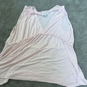 Lucky brand flowy pink tank top